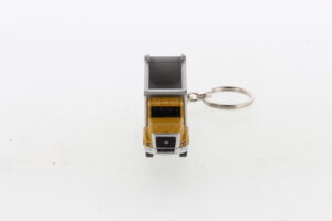 Micro Constructors Cat Ox Stampede Dump Truck Keychain
